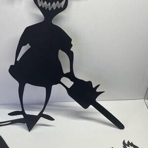 Black Shadow Yard/Garden Metal Figures